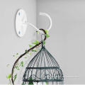 3 4pcs Iron Garden Wall Hook Hanging Plant Bracket Flower Basket Decoration Hanger Hook Shelf Stand Holder Arc For Lantern